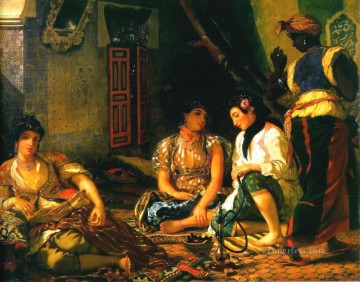 Argel Romántico Eugène Delacroix Pinturas al óleo
